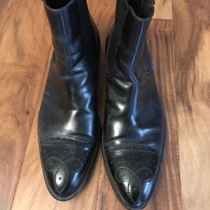 Men’s black Bally Boots